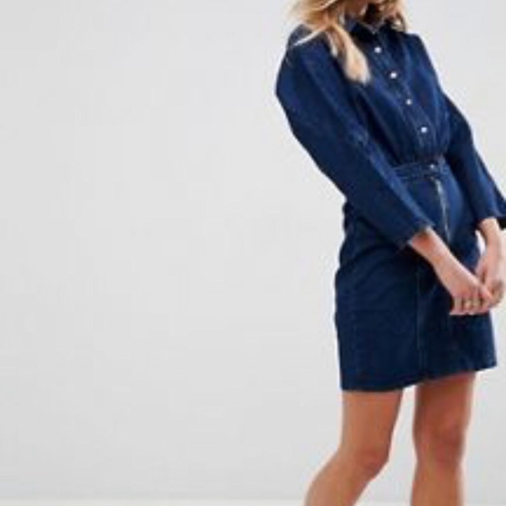Denim dress